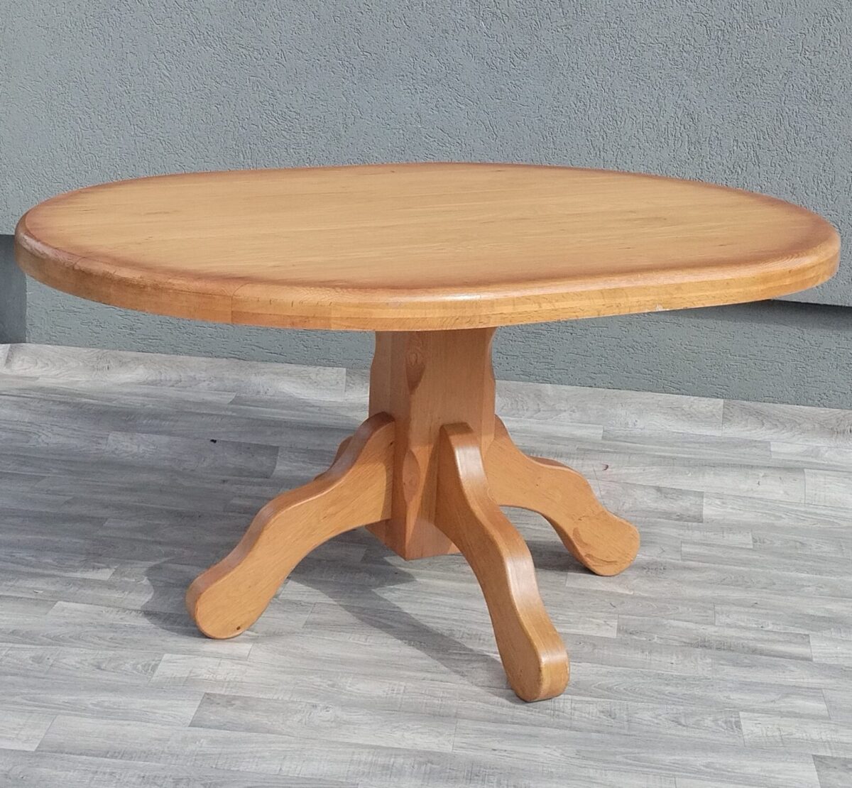 Stôl    oválny    masívny – Obrázok 3