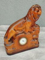 Hodiny   keramické   -  lev – Obrázok 2