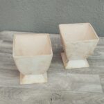 Set   keramických   kvetináčov