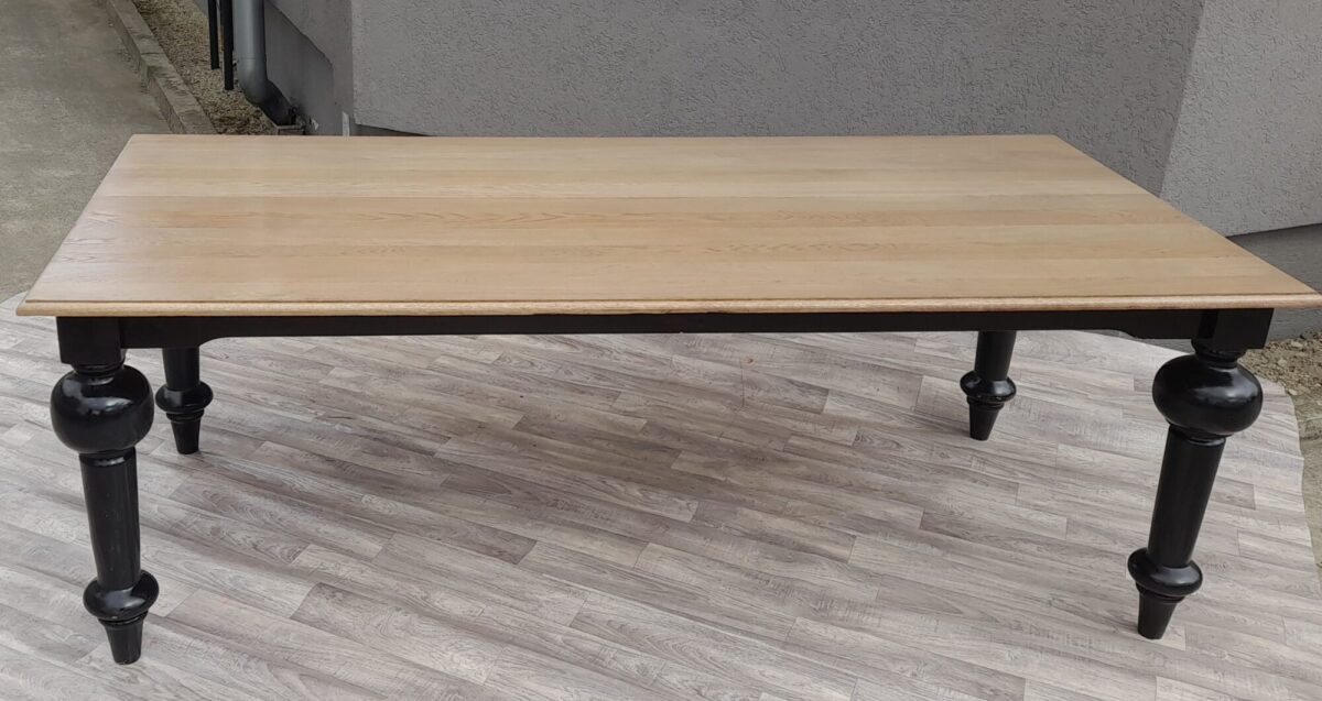 Stôl    jedálenský   -   vidiecky – Obrázok 4