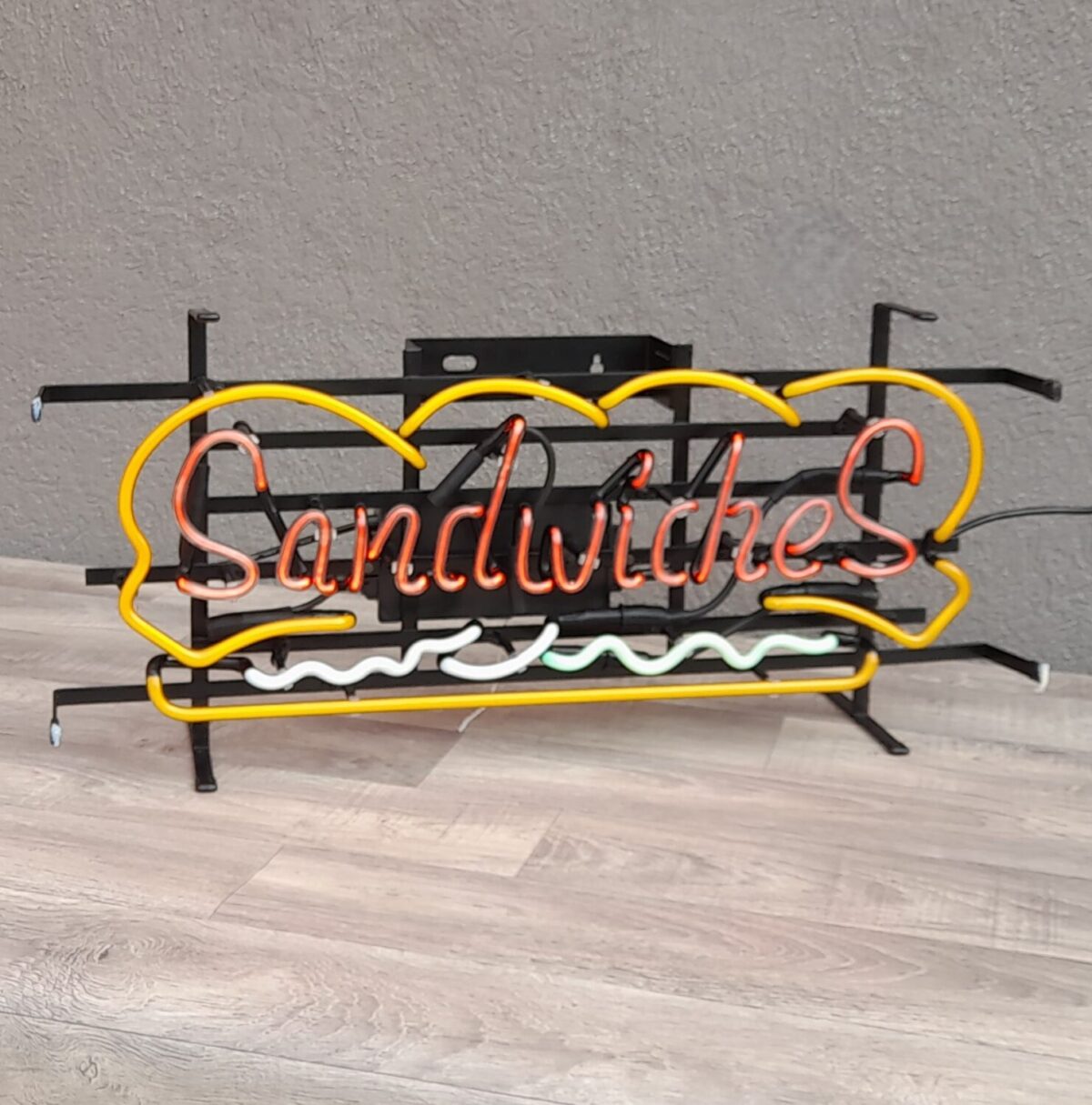Reklama   svietiaca   neónová   Sandwiches – Obrázok 2