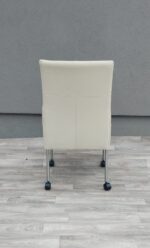 Set   bielych   kresiel   na   kolieskách  -  (  4  ks  ) – Obrázok 8