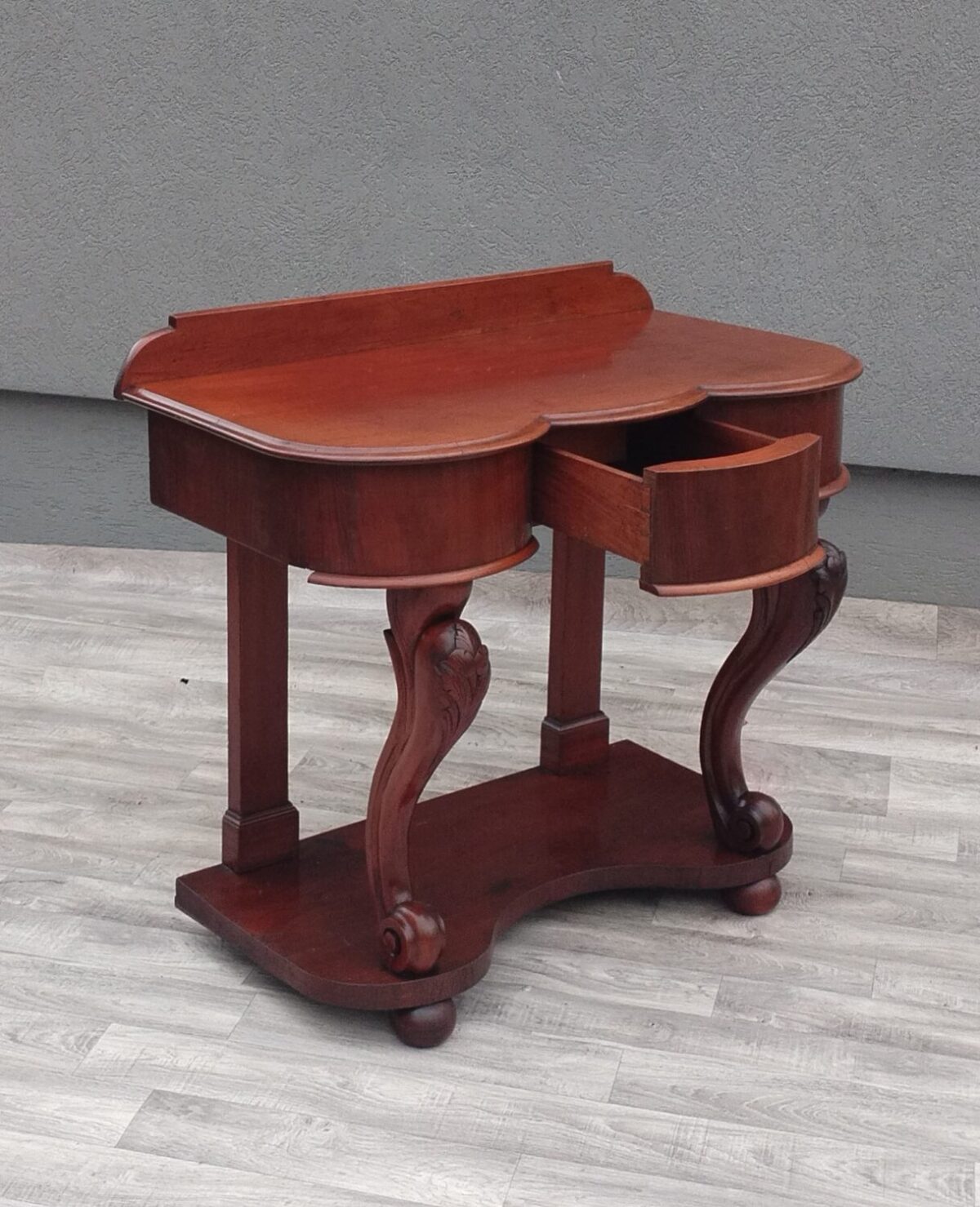 Stolík   konzolový   vintage – Obrázok 5