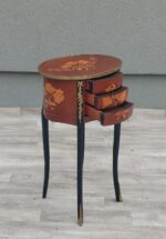 Komôdka  ,  nočný   stolík   " BAROKO "  s   intarziou – Obrázok 4