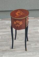 Komôdka  ,  nočný   stolík   " BAROKO "  s   intarziou – Obrázok 5