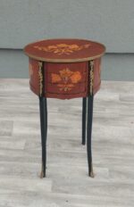 Komôdka  ,  nočný   stolík   " BAROKO "  s   intarziou – Obrázok 7