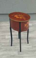 Komôdka  ,  nočný   stolík   " BAROKO "  s   intarziou – Obrázok 8