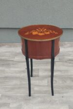 Komôdka  ,  nočný   stolík   " BAROKO "  s   intarziou – Obrázok 9