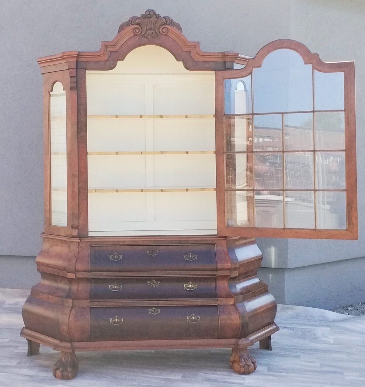 Vitrína   "BAROKO "  -   210   x   158   x   55  cm – Obrázok 3