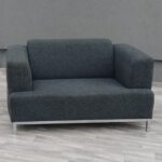 Pohovka   sivá   látková