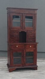 Skriňa   teaková   masívna