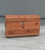 Kufor   cestovný  starožitný   cca  z  roku  1800 – Obrázok 2