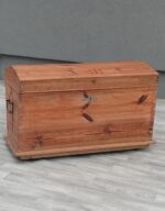 Kufor   cestovný  starožitný   cca  z  roku  1800 – Obrázok 3