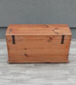 Kufor   cestovný  starožitný   cca  z  roku  1800 – Obrázok 9