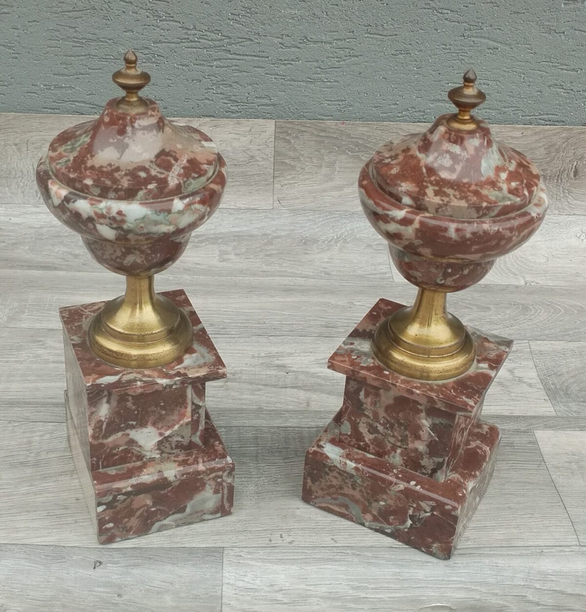 Hodiny   krbové    francúzske    pestrofarebné – Obrázok 8