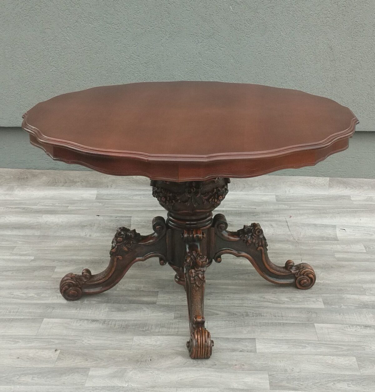 Stôl    jedálensky   neobarokový – Obrázok 2