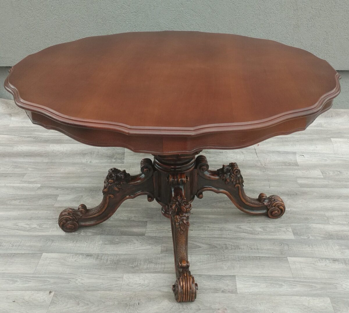 Stôl    jedálensky   neobarokový – Obrázok 3