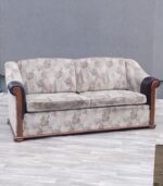 Dvojsedačka   s   dreveným   rámom