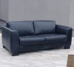 Pohovka    čierna    kožená – Obrázok 3