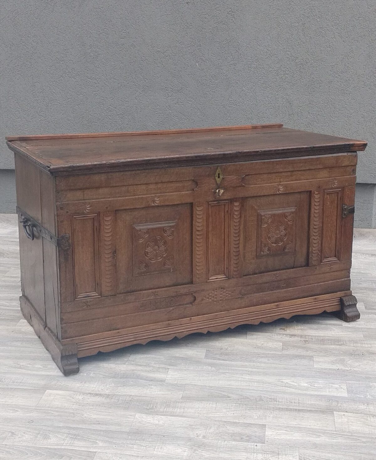 Truhlica   z   masívneho   dubového   dreva – Obrázok 2