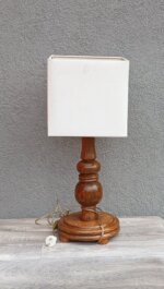 Lampa   stolová    rustikálna – Obrázok 2