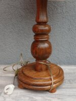 Lampa   stolová    rustikálna – Obrázok 4