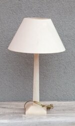 Lampa    stolná    s   alabastrovou   nohou – Obrázok 2