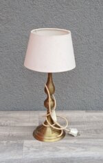 Lampa    stolová   s   mosadznou   konštrukciou – Obrázok 2