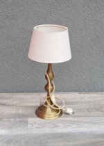 Lampa    stolová   s   mosadznou   konštrukciou