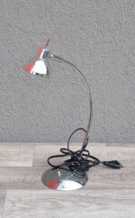 Lampa    chrómová   stolná – Obrázok 2