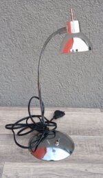 Lampa    chrómová   stolná – Obrázok 4