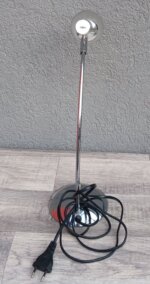Lampa    chrómová   stolná – Obrázok 6