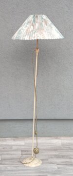 Lampa   stojacia   s   textilným    plisovaným   tienidlom – Obrázok 2