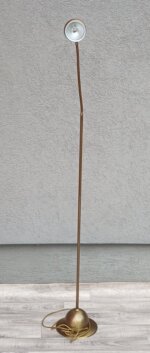 Lampa   mosadzná   stojanová – Obrázok 2
