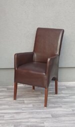 Kreslo    hnedé    čalúnené – Obrázok 4