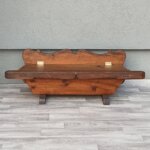 Truhlica    drevená   starožitná