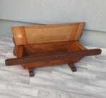 Truhlica    drevená   starožitná – Obrázok 5