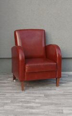 Kreslo   klubové   v   štýle   Art   Deco