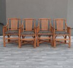 Set   stoličiek   vintage   (  4  ks  ) – Obrázok 2