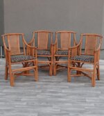 Set   stoličiek   vintage   (  4  ks  )