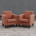 Set    kresiel    v    červenohnedom    prevedení