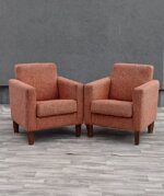 Set    kresiel    v    červenohnedom    prevedení – Obrázok 3