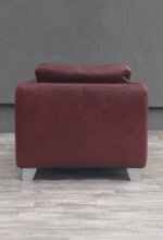 Kreslo    kožené   bordové – Obrázok 5