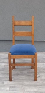 Set    4    jedálenských     stoličiek    v    rustikálnom   štýle – Obrázok 5