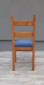 Set    4    jedálenských     stoličiek    v    rustikálnom   štýle – Obrázok 8