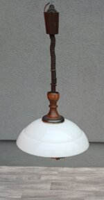 Luster    sťahovací    retro    kuchynský – Obrázok 5