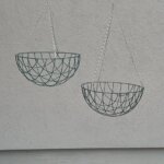 Kôš    drôtený    na    kvety