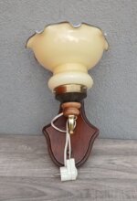 Lampa     bočná     starožitná
