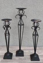 Set  3   kovaných    svietnikov – Obrázok 4