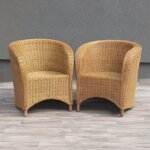 Set    kresiel   prútených    v    prírodnom   štýle